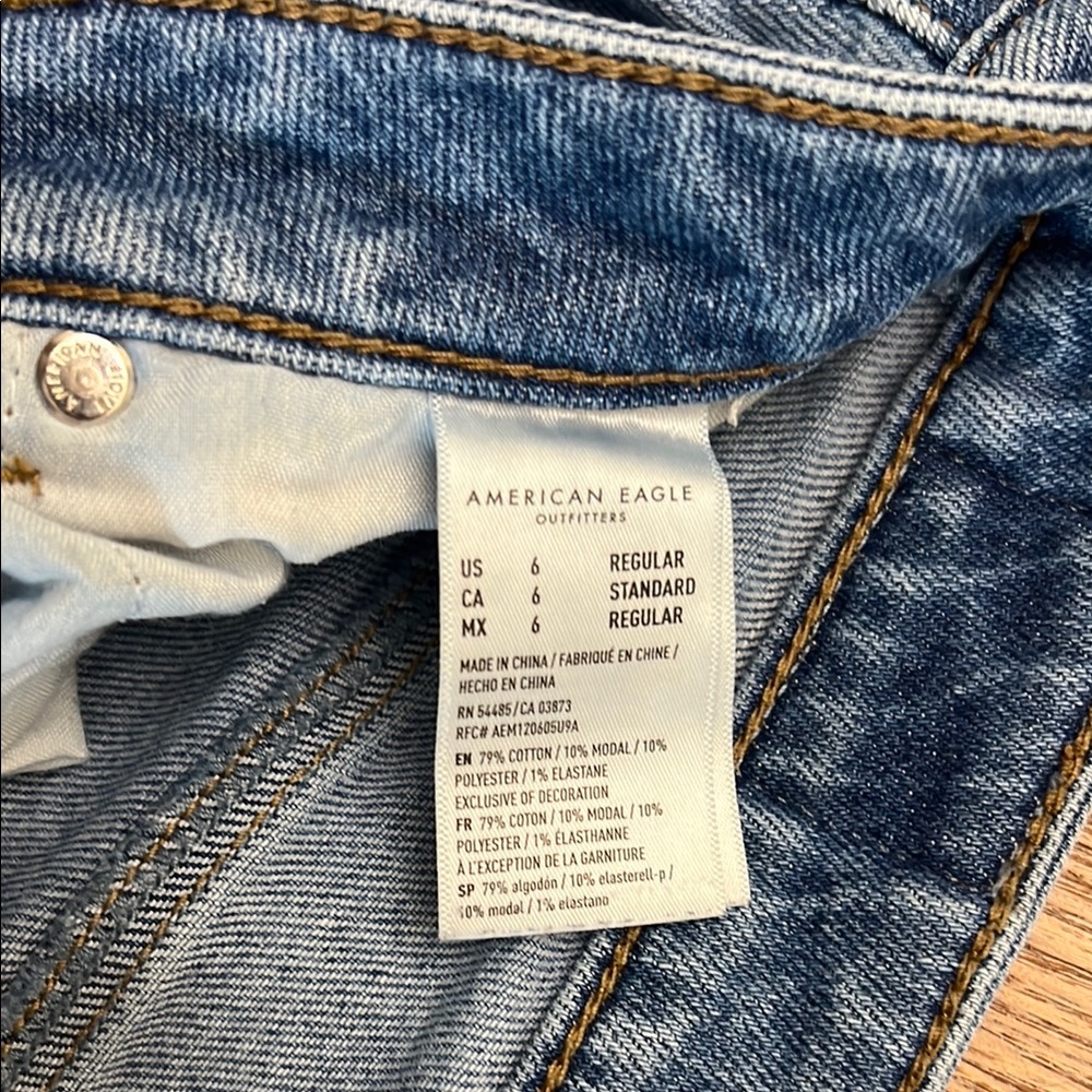 Classic Blue Denim Jeans - Picture 2 of 5
